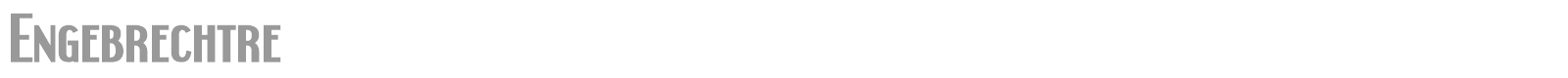 Engebrechtre font preview